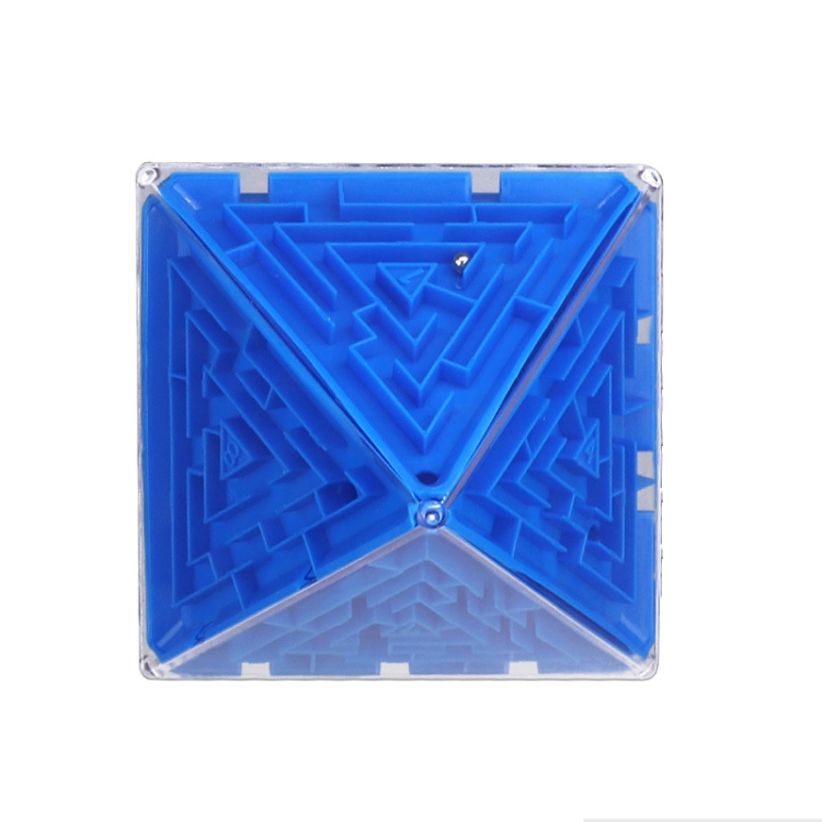 

3D Labyrinth Cube Educational Toys,Style: Octahedron - Blue