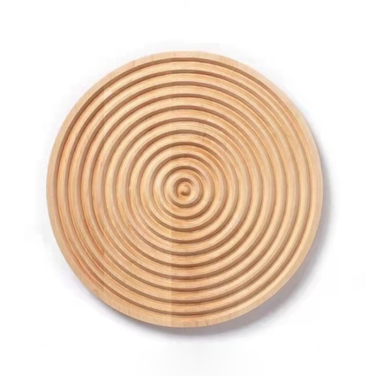 

Large Circle Wooden Tray Photography Shooting Props
