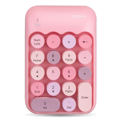 

MOFii X910 2.4G 18 Keys 1600 DPI Wireless Numeic Keypad(Pink)