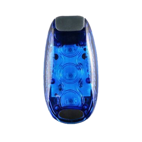 

3 PCS Outdoor Cycling Night Running Warm Light Bicycle Tail Light, Colour: 5 LED Blue