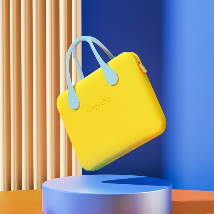 

Fungoofun 14 inch Notebook Storage Bag(Yellow)