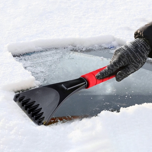 

5 PCS Car Multifunctional Cold-Resistant Snow Removal Shovel(Red)