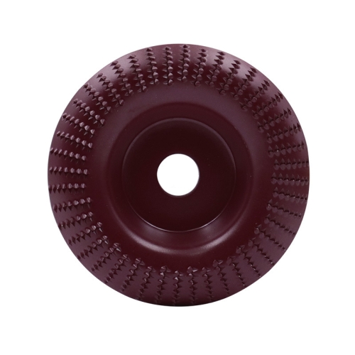 

Woodworking Sanding Plastic Stab Discs Hard Round Grinding Wheels For Angle Grinders, Specification: 100mm Wine Red Curved