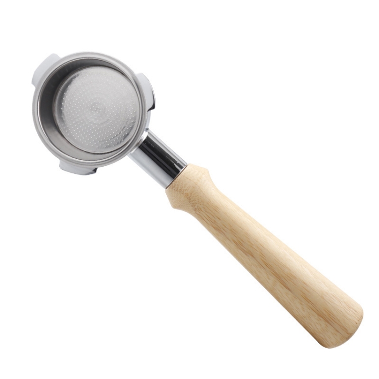 

DL-1 Zinc Alloy Coffee Maker Bottomless Handle For Dongling, Style: Bamboo Without Buckle
