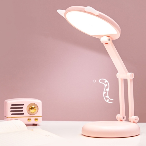 

WH-C17 Cat Ear Folding Touch Charging Desk Lamp, Specification: Ear Type 2400mAh