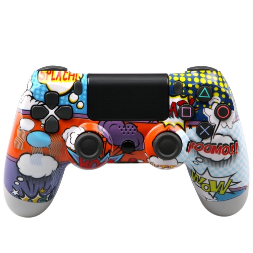 

Dual Vibration Wireless Bluetooth Controller With Light Bar For PS4, Style: Cloud