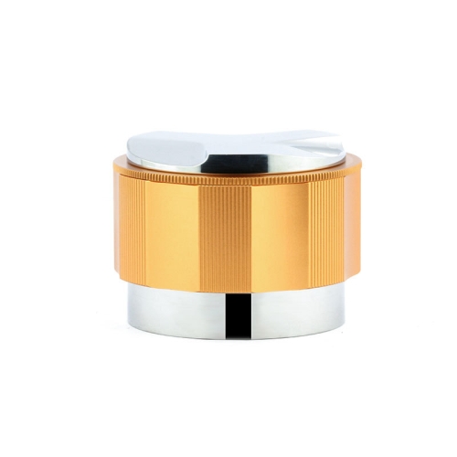 

YK33258 Stainless Steel Double-Ended Coffee Cloth Dispenser, Size: 58.5mm(Golden Multilateral Type)