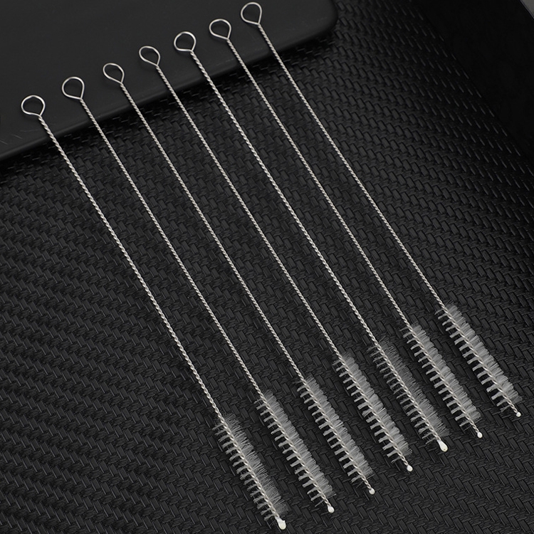 

50 PCS Stainless Steel Brush Bottle Cleaning Brush, Size: 23cm