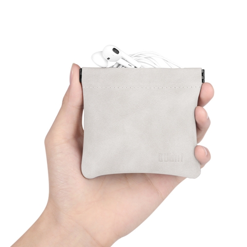 

2 PCS BUBM TKB Earphones Storage Bag, Specification: Small(Light Grey)