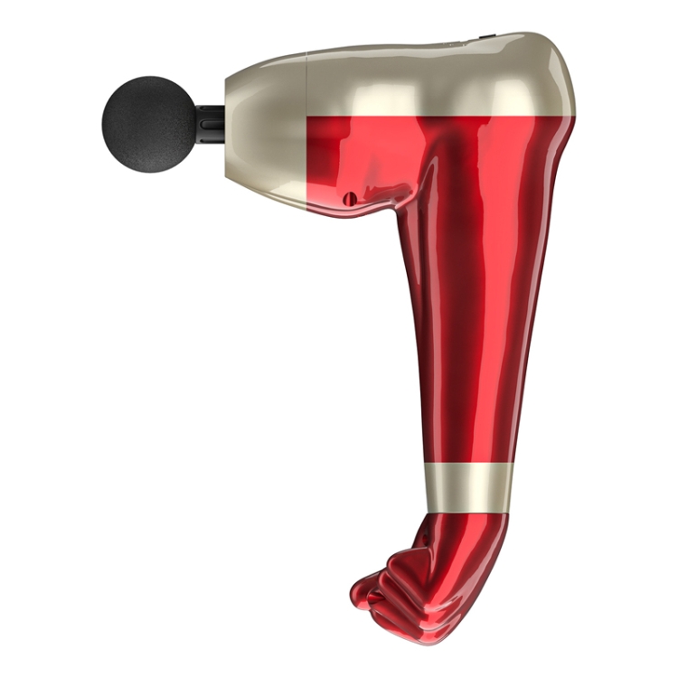 

USB Arm Shape Muscle Relaxation Fascia Gun(Red)