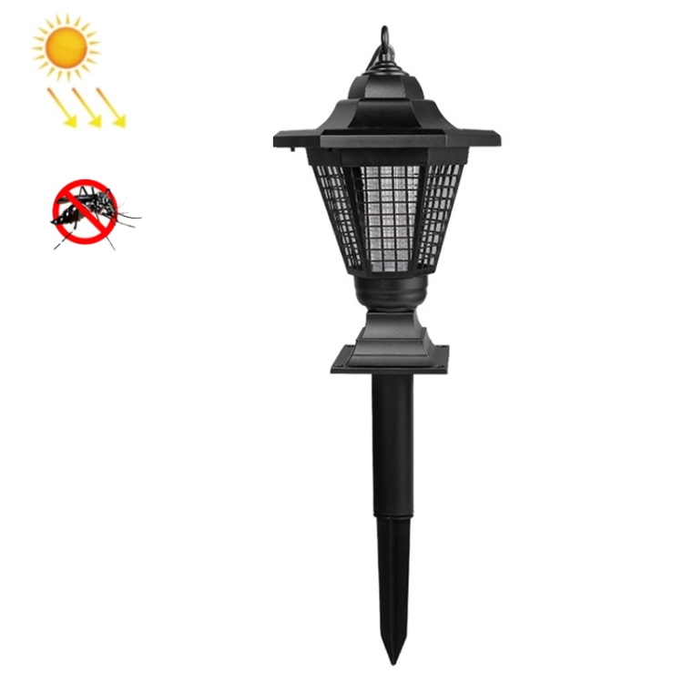 

3 LED Solar Outdoor Waterproof Hexagon Mosquito Killer Light, Style: Lawn Type