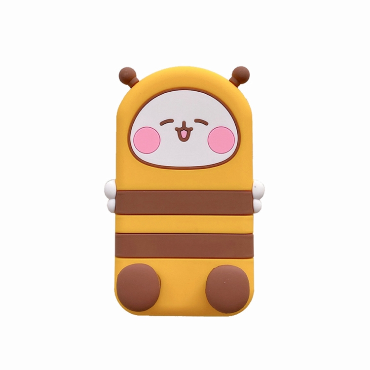

008 Stereo Cute Cartoon Folding Phone Holder(Bee)