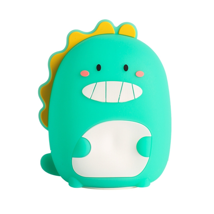 

Bedroom Cartoon Dinosaur Silicone Sensor Night Light(Green)
