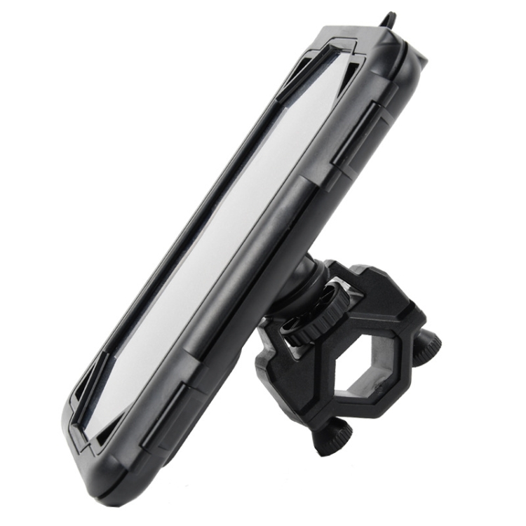 

Motorcycle Bicycle Waterproof Mobile Phone Holder, Style: Handlebar (7 inch)