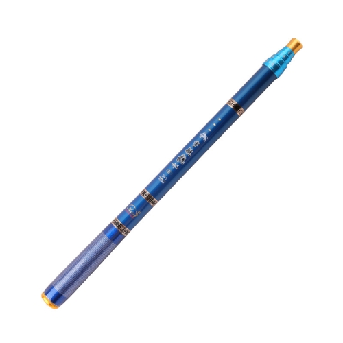 

Carbon Short Section Fishing Rod Short Section Positioning Handle Rod, Length: 5.4m(Blue)