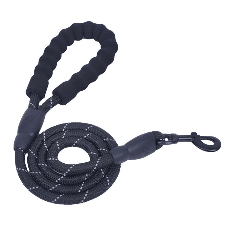 

Pet Supplies Reflective Dog Pull Rope, Size: Long 200cm Thick 0.8cm(Black)