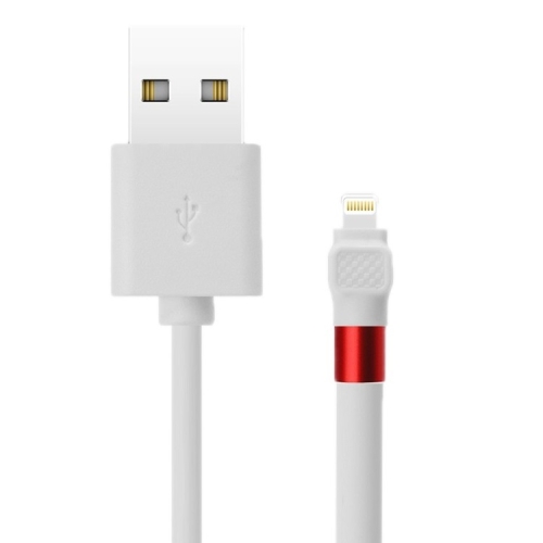 

Desktop Lazy Mobile Phone Holder Fast Charging Data Cable, Model: USB to 8 Pin(White)