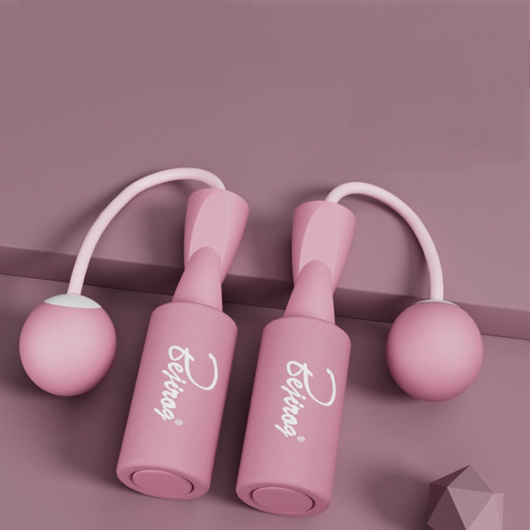 

2 PCS Dual-use PVC Skipping Rope For Adults And Children, Style: 30 mm (Pink)