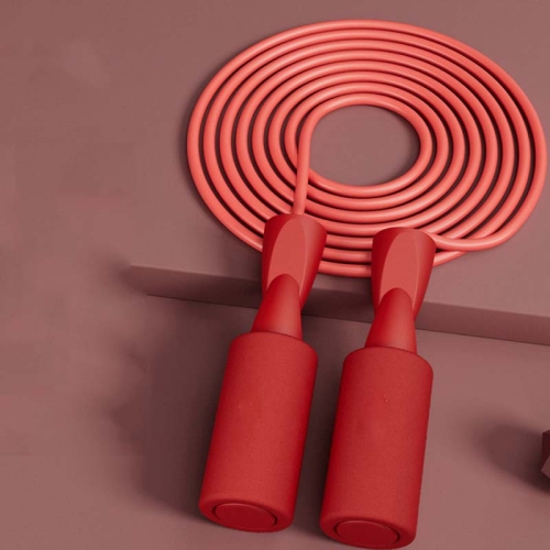 

2 PCS Dual-use PVC Skipping Rope For Adults And Children, Style: Long Rope (Red)