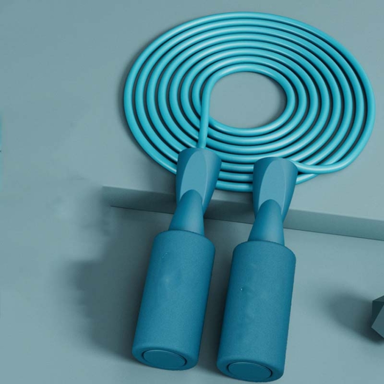 

2 PCS Dual-use PVC Skipping Rope For Adults And Children, Style: Long Rope (Blue)