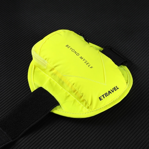 

ETRAVEL SBB03 Outdoor Running Mobile Phone Wrist Arm Bag(Reflective Fluorescent Yellow)