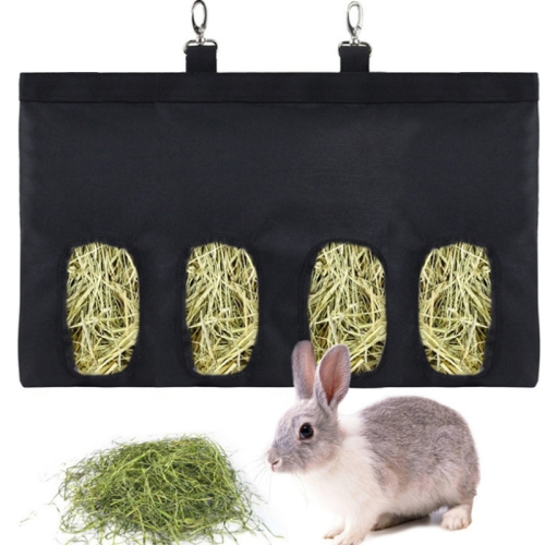 

2 PCS Small Pet Hamster Hanging Hay Storage Bag, Specification: Large