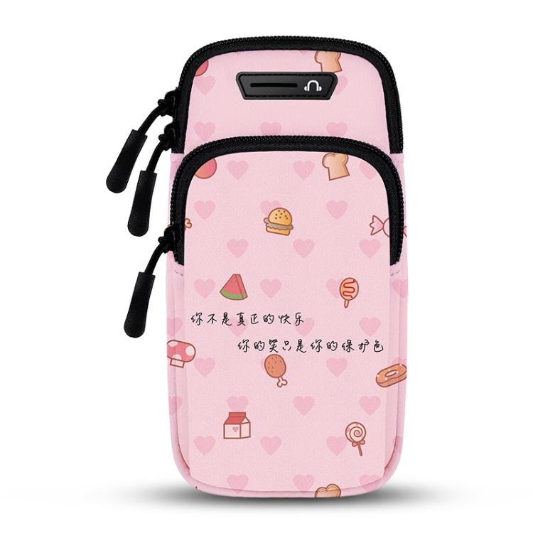 

BB03 6.8 Inch Sports Arm Bag(Happy Time)