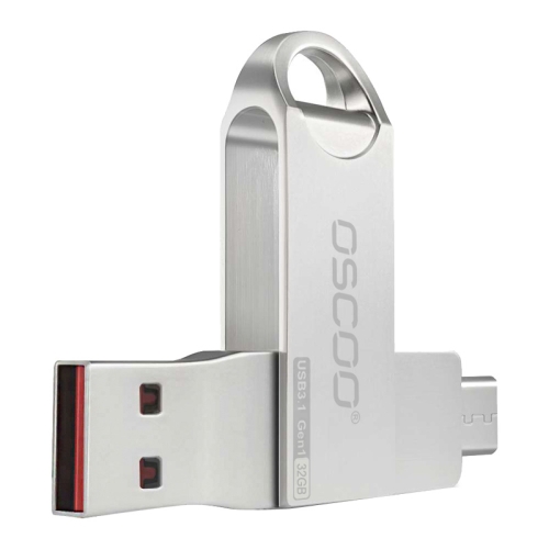 

OSCOO CU-002U USB3.0 + TYPE-C Dual Interface Mobile Phone U Disk, Capacity: 32GB