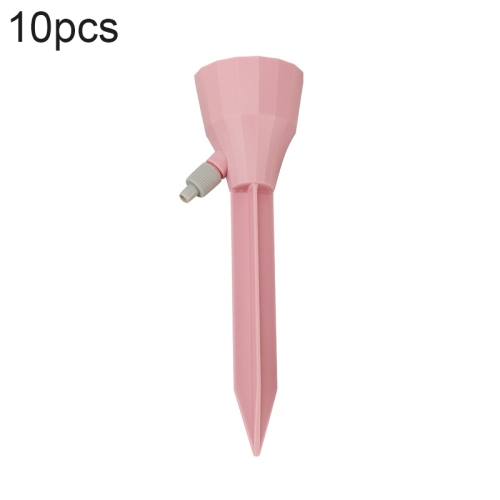 

15 PCS Household Potted Plant Drip Irrigation Adjustable Automatic Watering Device(Pink)