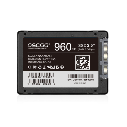 

OSCOO OSC-SSD-001 SSD Computer Solid State Drive, Capacity: 960GB