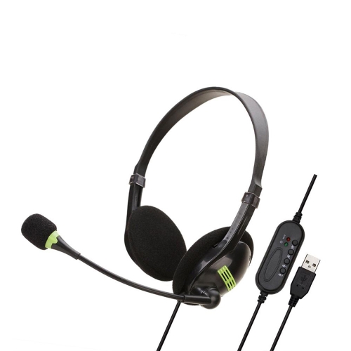 

Head-Mounted Wired Headset With Microphone, Style: GAE-440 B