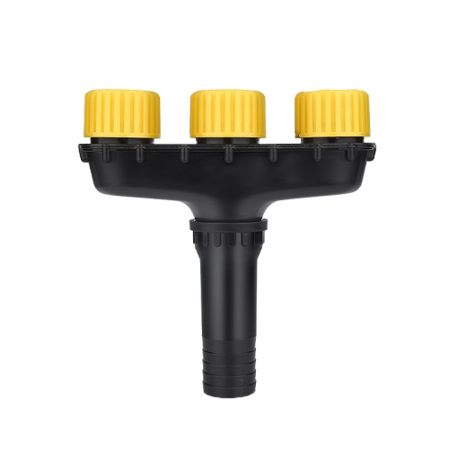 

DKSSQ Gardening Watering Sprinkler Nozzle, Specification: 3 Head With 1.5 inch Interface