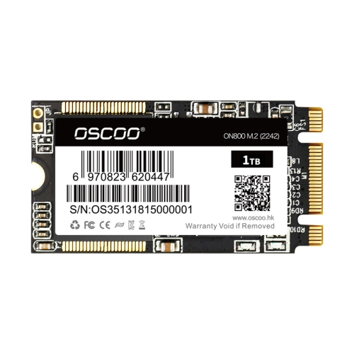 

OSCOO ON800 M.2 2242 Computer SSD Solid State Drive, Capacity: 1TB