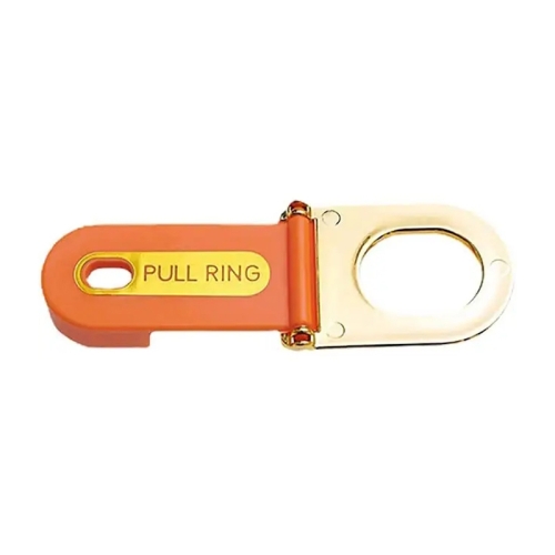 

2 PCS Multifunctional Pull Ring Toilet Lid Lifter(Orange)