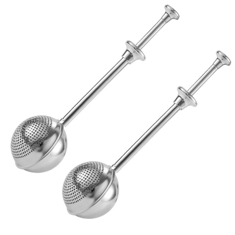 

2 PCS 304 Stainless Steel Matcha Spice Powder Sieve Baking Tools