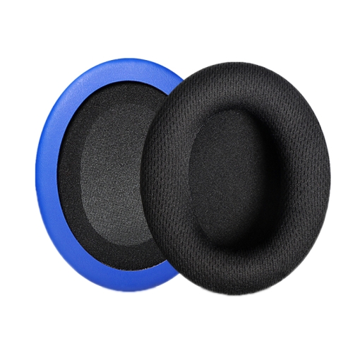 

1 Pair Headset Earmuffs For Kingston HyperX Cloud II / Silver / Alpha / Flight / Stinger, Colour: Black Mesh+Blue