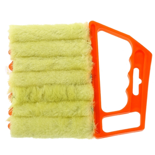 

3 PCS Microfiber Blind Dust Removal Cleaning Brush, Size: 16x13.5cm(Orange)