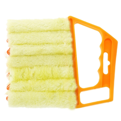 

3 PCS Microfiber Blind Dust Removal Cleaning Brush, Size: 16x13.5cm(Yellow Green)