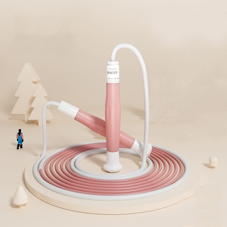 

2 PCS Children Sectional Sand Type Skipping Rope, Length: 2.1m (Pink)