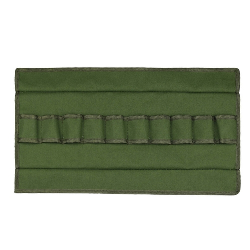 

Waterproof Canvas Garden Tool Roll Bag(Green)