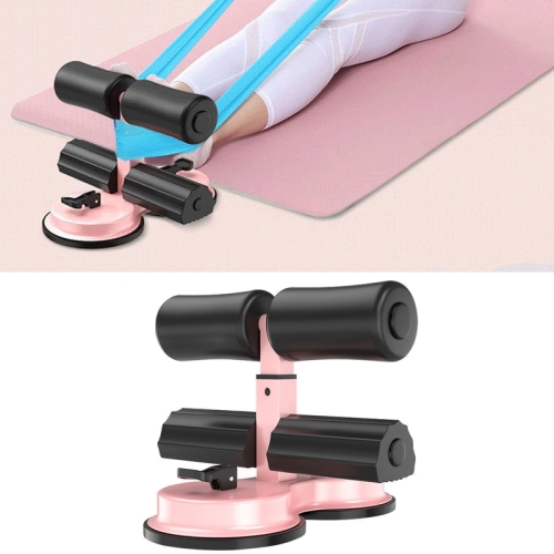 

Sit-Up Aid Exercise Abdominal Fitness Device, Specification: Pink Double Suction Cup