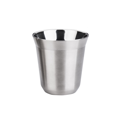 

304 Stainless Steel Coffee Capsule Cup Double Insulation Coffee Cup, Style: Small Single Cup