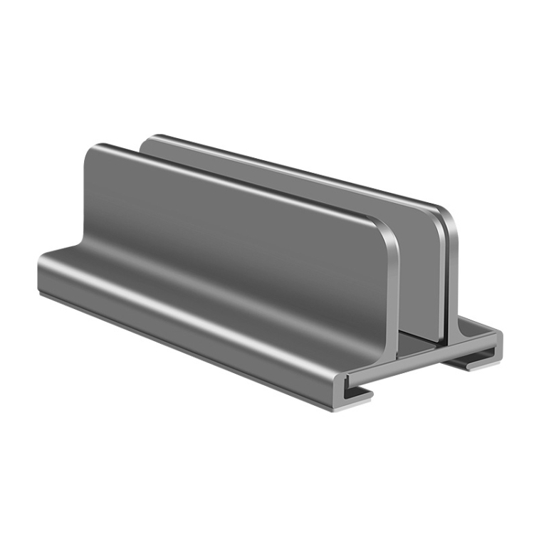 

Aluminum Alloy Laptop Tablet Phone Storage Stand, Color: L400 Single Slot (Gray)