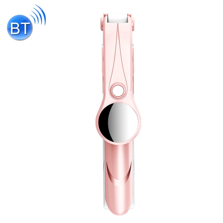 

XT09S Mobile Phone Bluetooth Tripod Selfie Stick(Pink)
