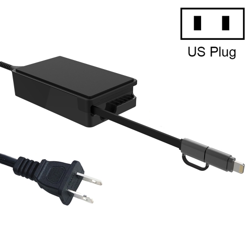 

KP-A30 PD 30W Type-C / 8 Pin 2 In 1 Telescopic Cable Charger(US Plug)