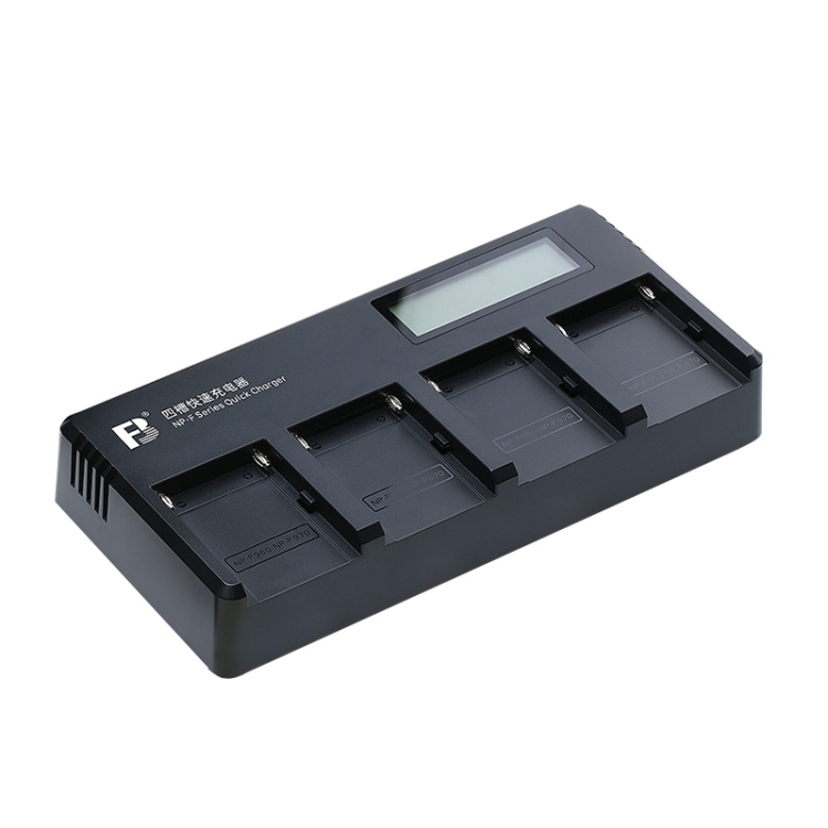 

FB F970 4 Slot Battery Fast Charger For Sony NP-F970 / NP-F960, CN PLug