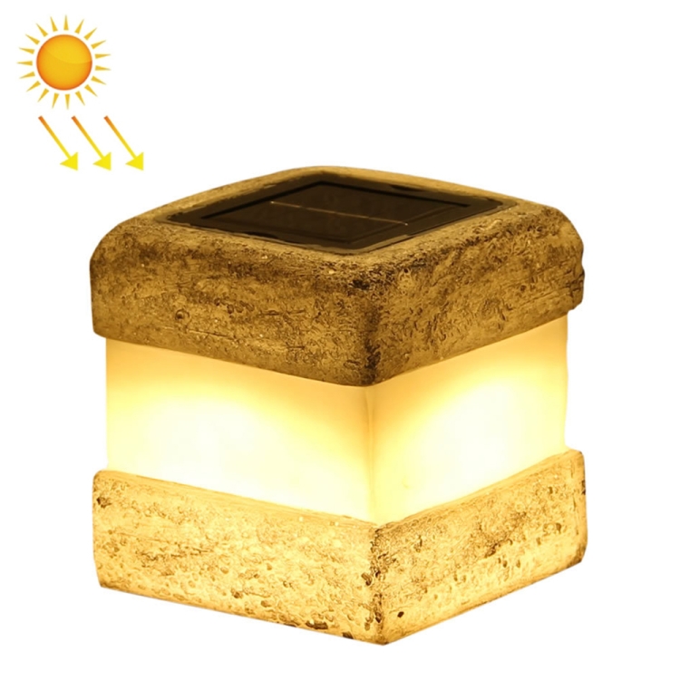 

Outdoor Solar Simulation Stone Landscape Lights(Warm Light)