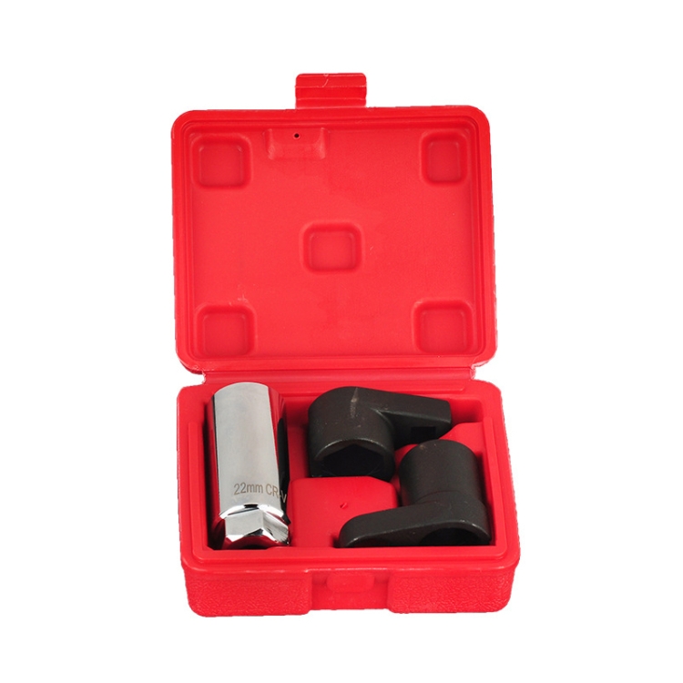 

3 In 1 Manganese Steel Chrome-Plated Small Mouth Oxygen-Containing Sensor Disassemble Sleeve