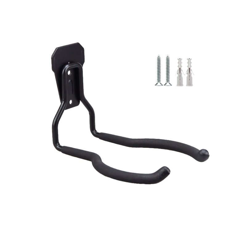 

2 PCS Electric Tool Hook Wall Hanging Metal Storage Shelf, Style: 830 On Wall(Black)