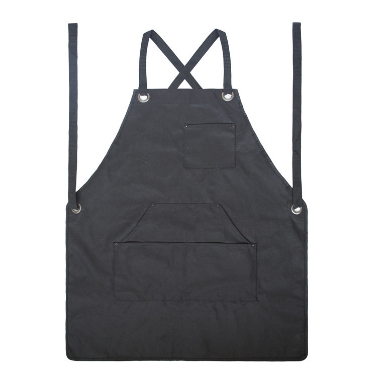 

Outdoor Adjustable Carpenter Tools Canvas Apron(Black)